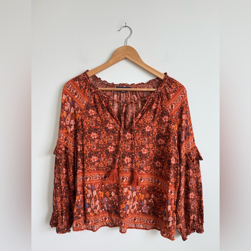 Boho American Eagle Top - image 1